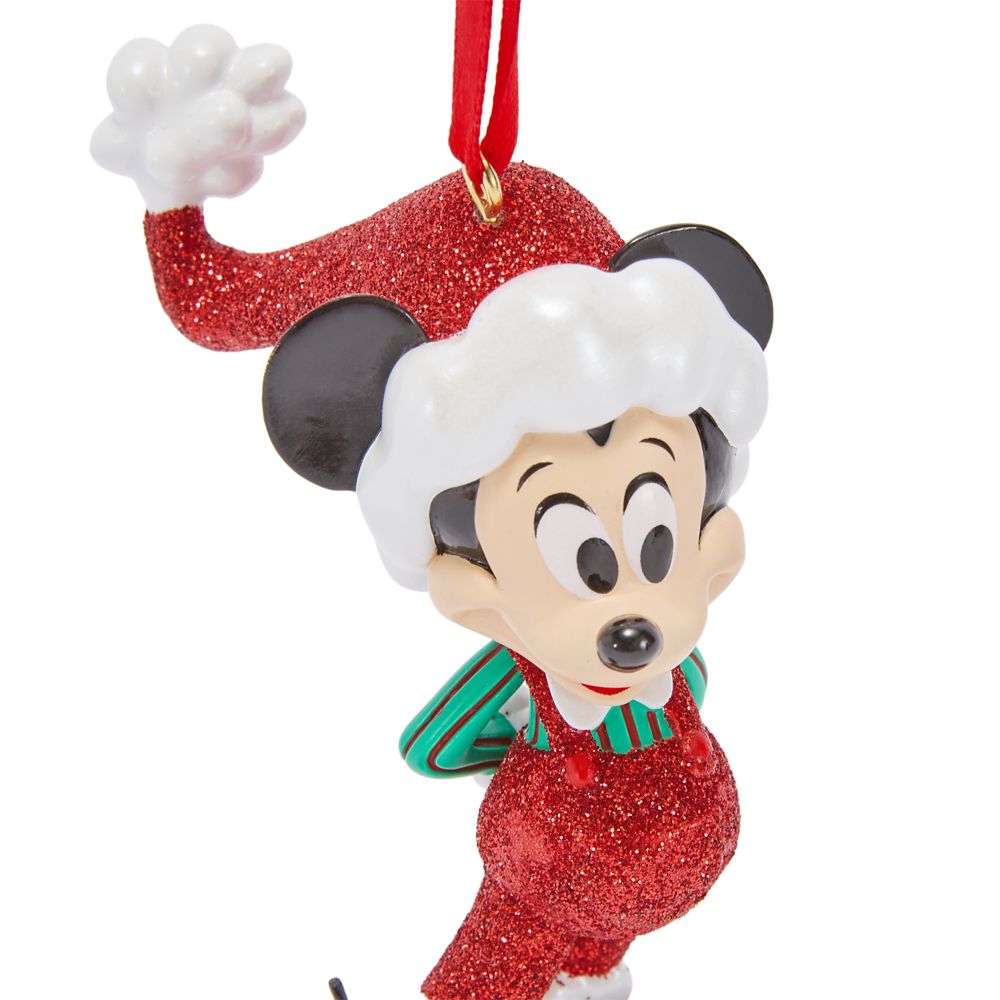 Santa Mickey Mouse Ornament