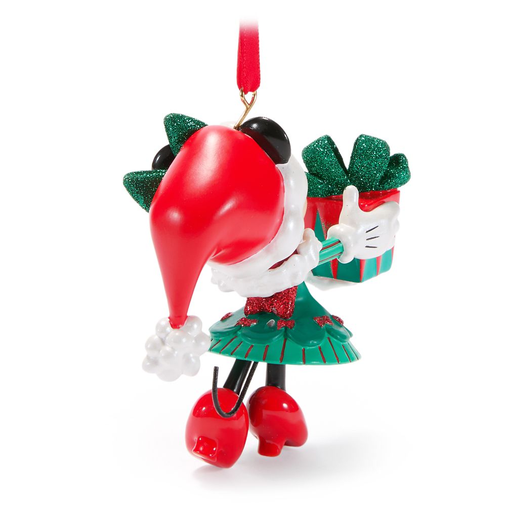 Santa Minnie Mouse Ornament