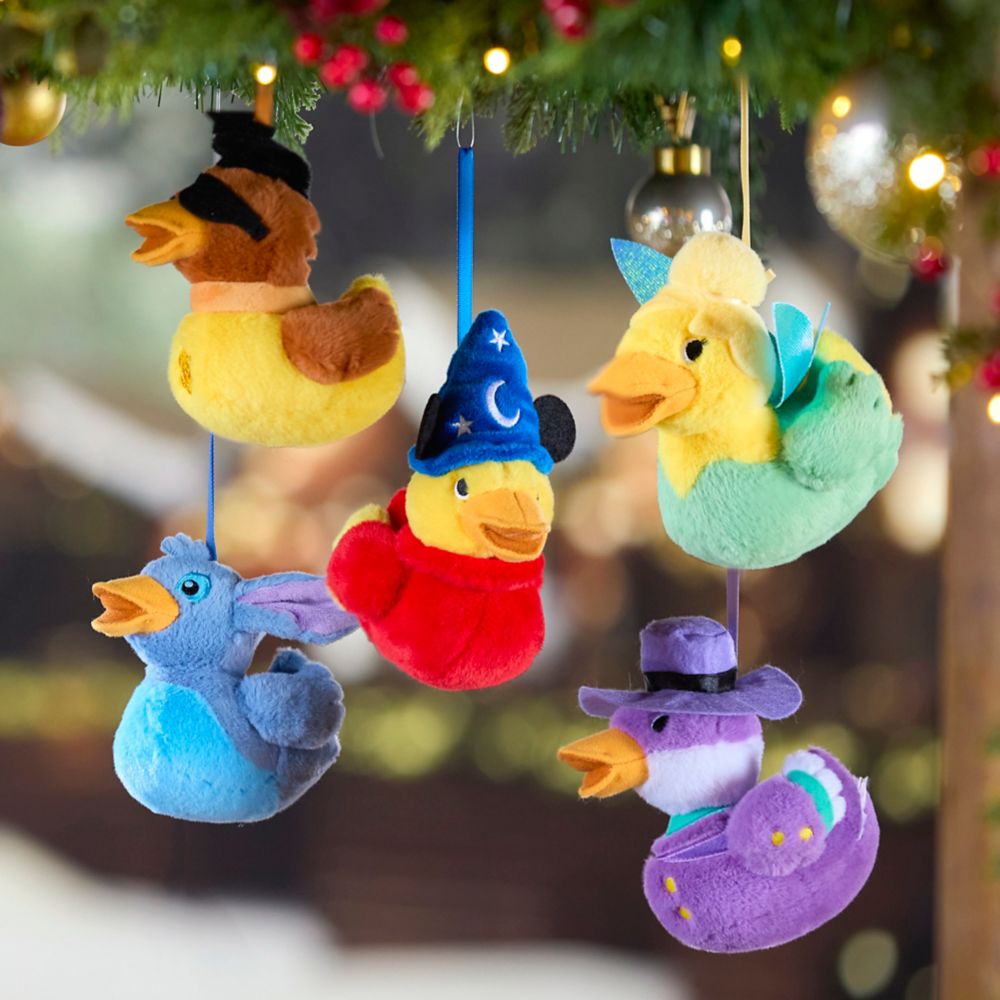 Sorcerer Mickey Mouse Plush Duck Ornament &ndash; Fantasia