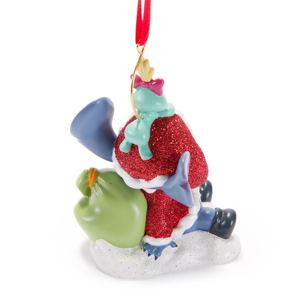 Santa Stitch with Scrump Figural Ornament &ndash; Lilo & Stitch