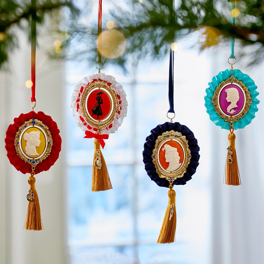 Hercules and Megara Spinning Cameo Ornament