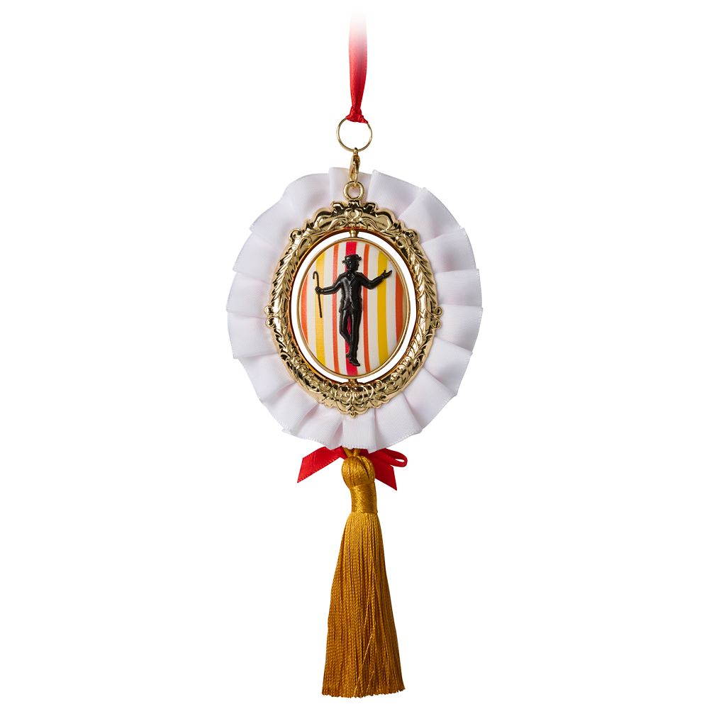 Mary Poppins and Bert Spinning Cameo Ornament