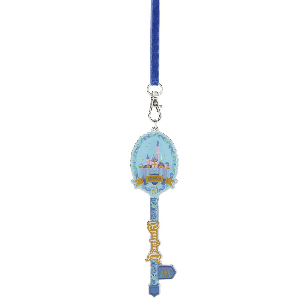 Sleeping Beauty Castle Key Ornament  Disneyland 70th Anniversary