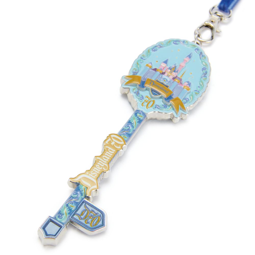 Sleeping Beauty Castle Key Ornament - Disneyland 70th Anniversary