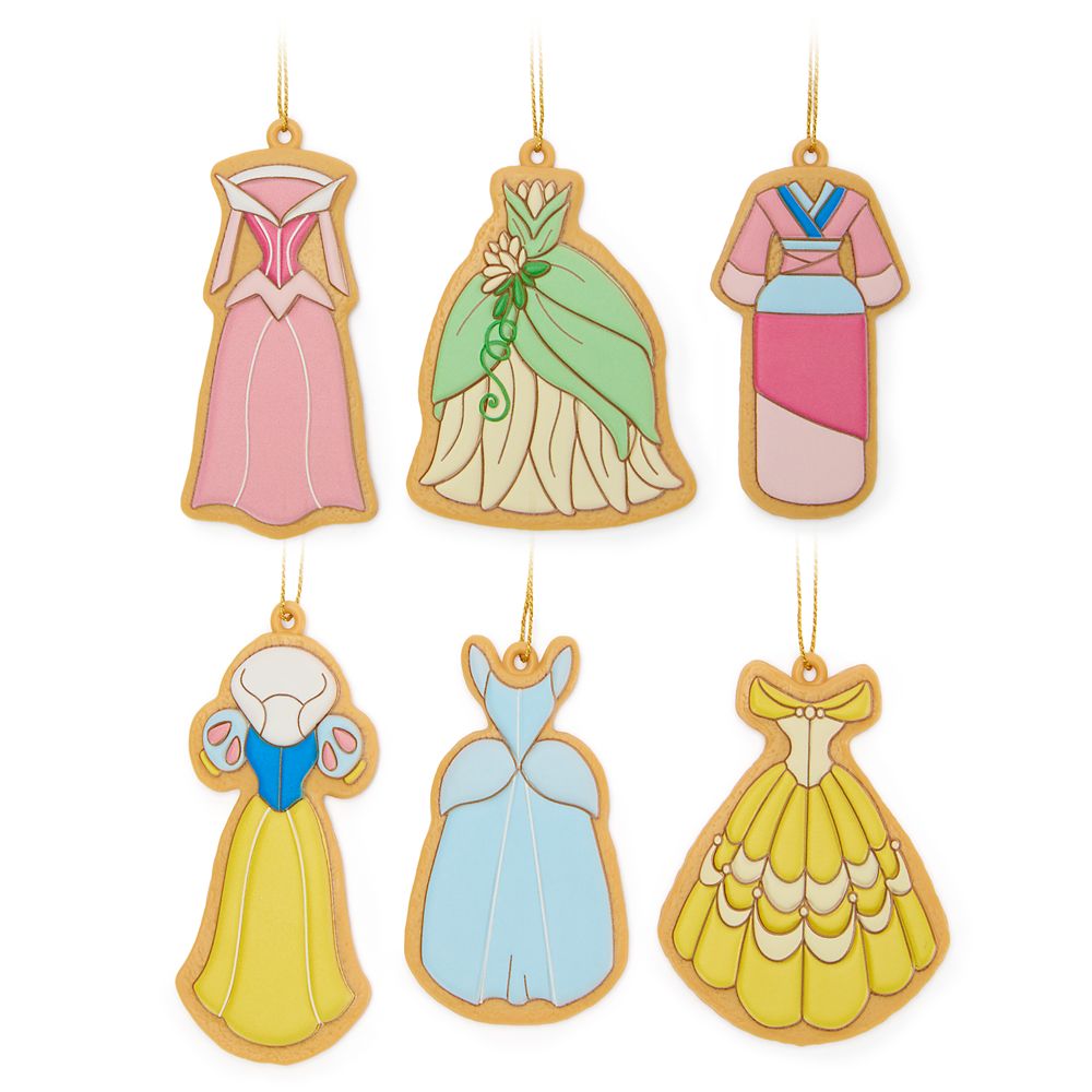 Disney Princess Cookies Ornament Set