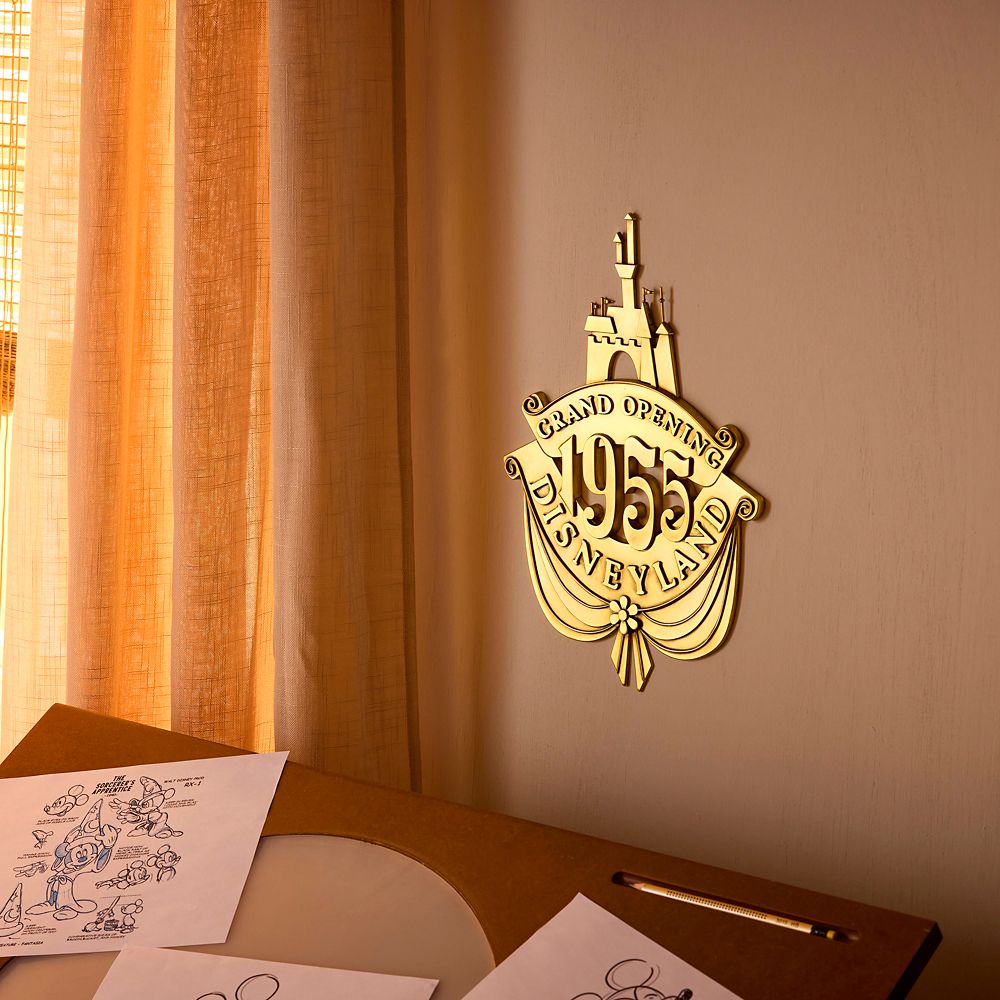 Disneyland 70th Anniversary Plaque Replica