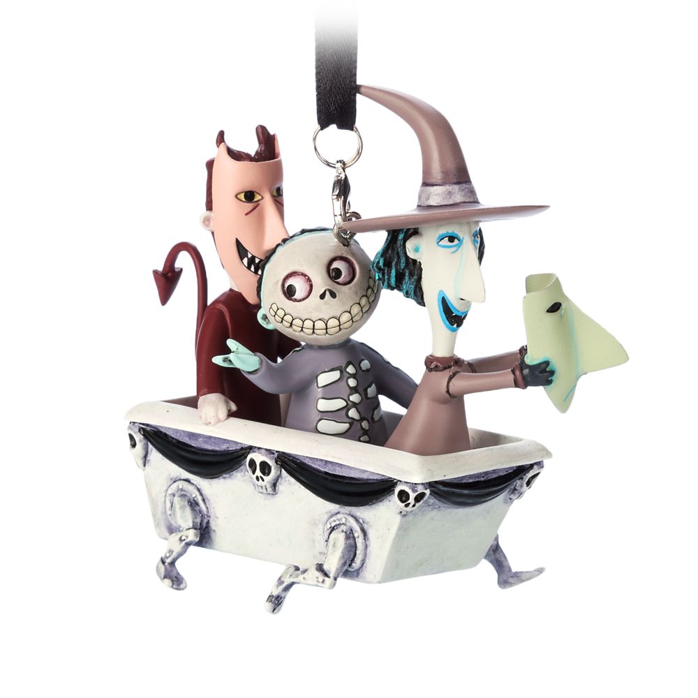 Lock, Shock, and Barrel Sketchbook Ornament – The Nightmare Before Christmas