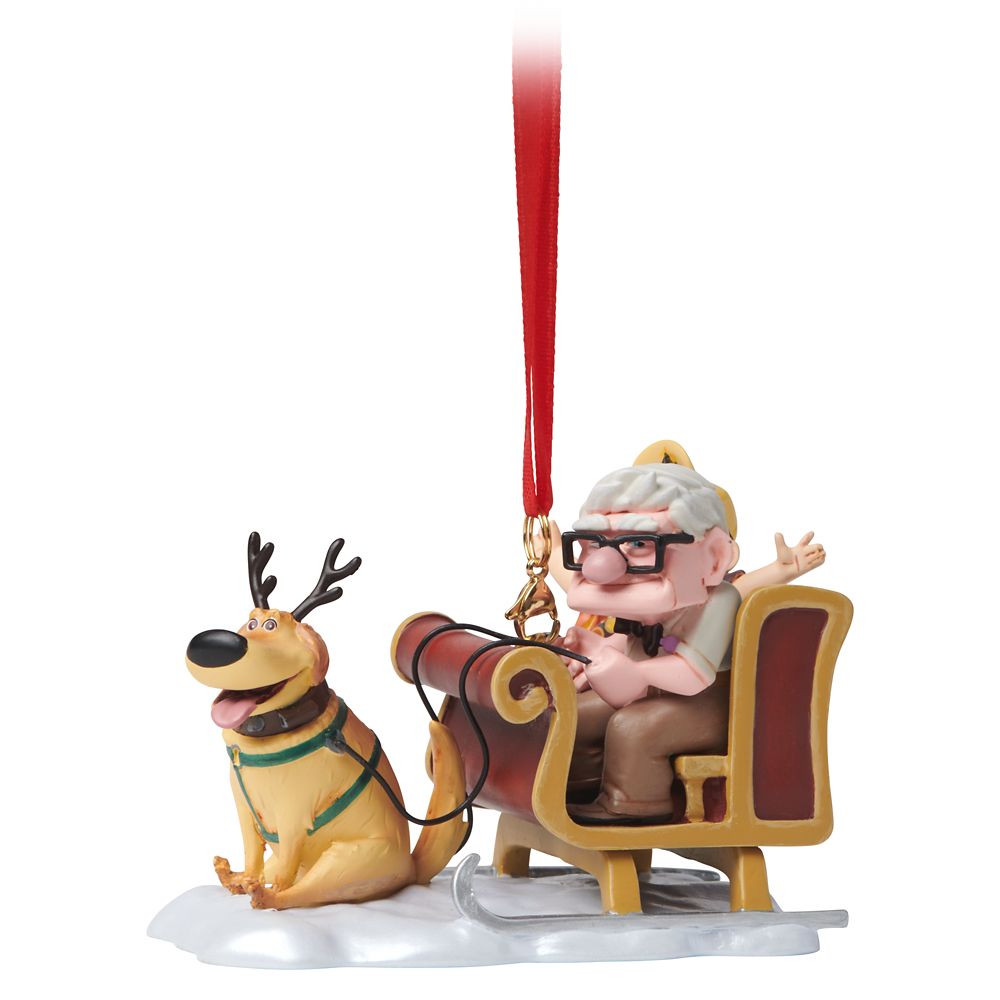 Carl, Russell, and Dug Sketchbook Ornament &ndash; Up