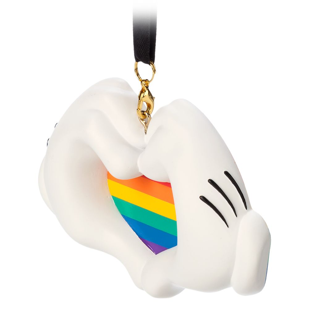 Mickey Mouse Gloves Sketchbook Ornament &ndash; Disney Pride Collection