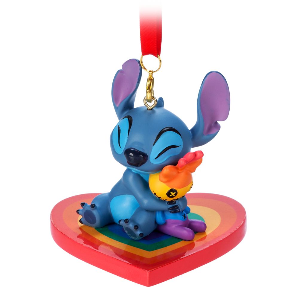 Stitch and Scrump Sketchbook Ornament &ndash; Disney Pride Collection