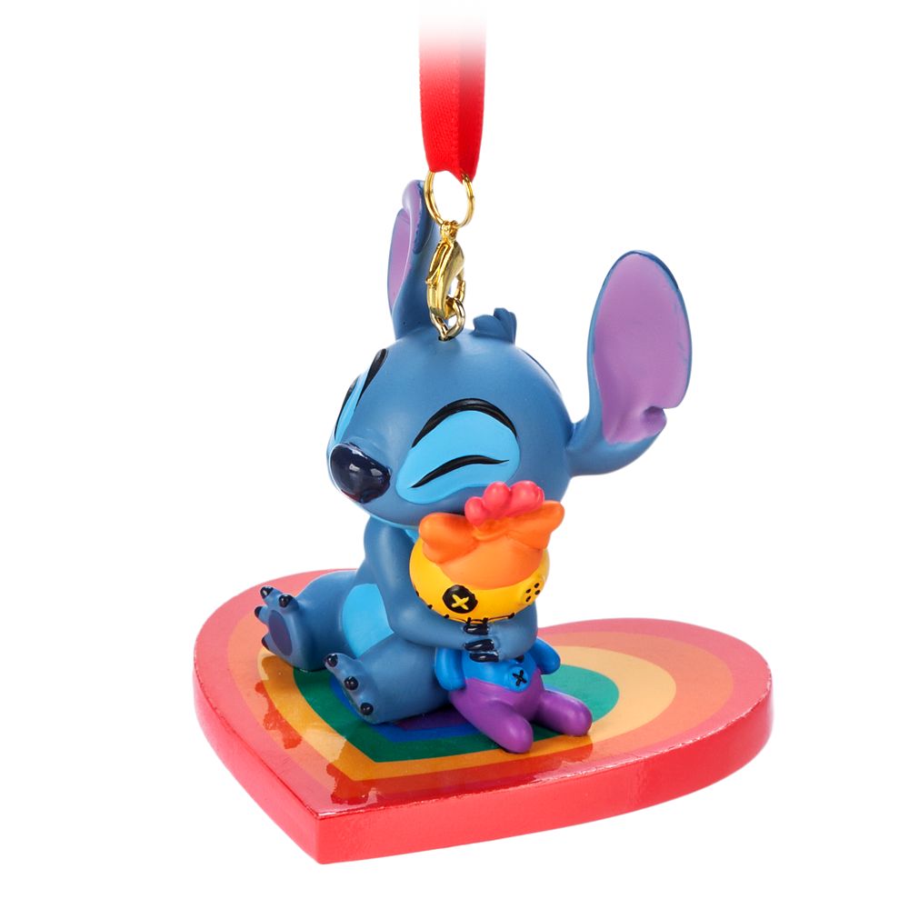 Stitch and Scrump Sketchbook Ornament &ndash; Disney Pride Collection