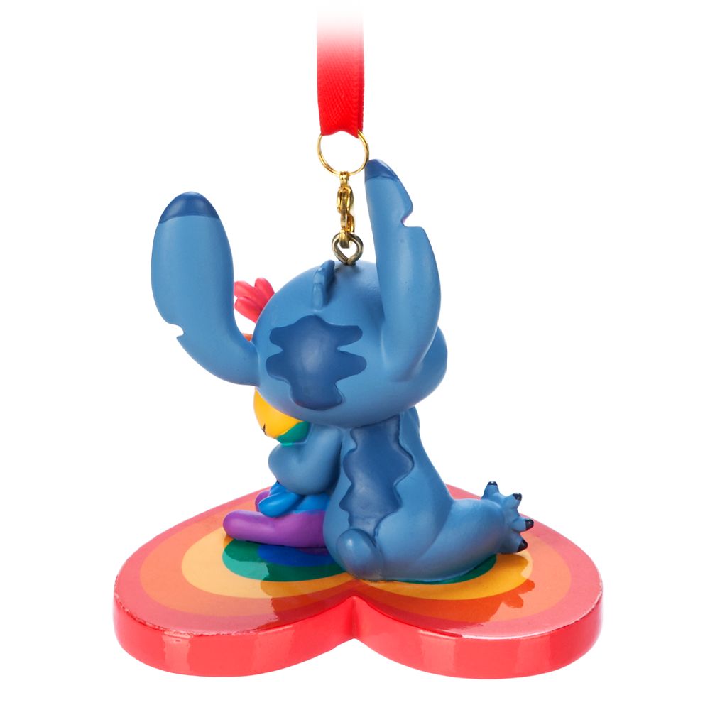 Stitch and Scrump Sketchbook Ornament &ndash; Disney Pride Collection