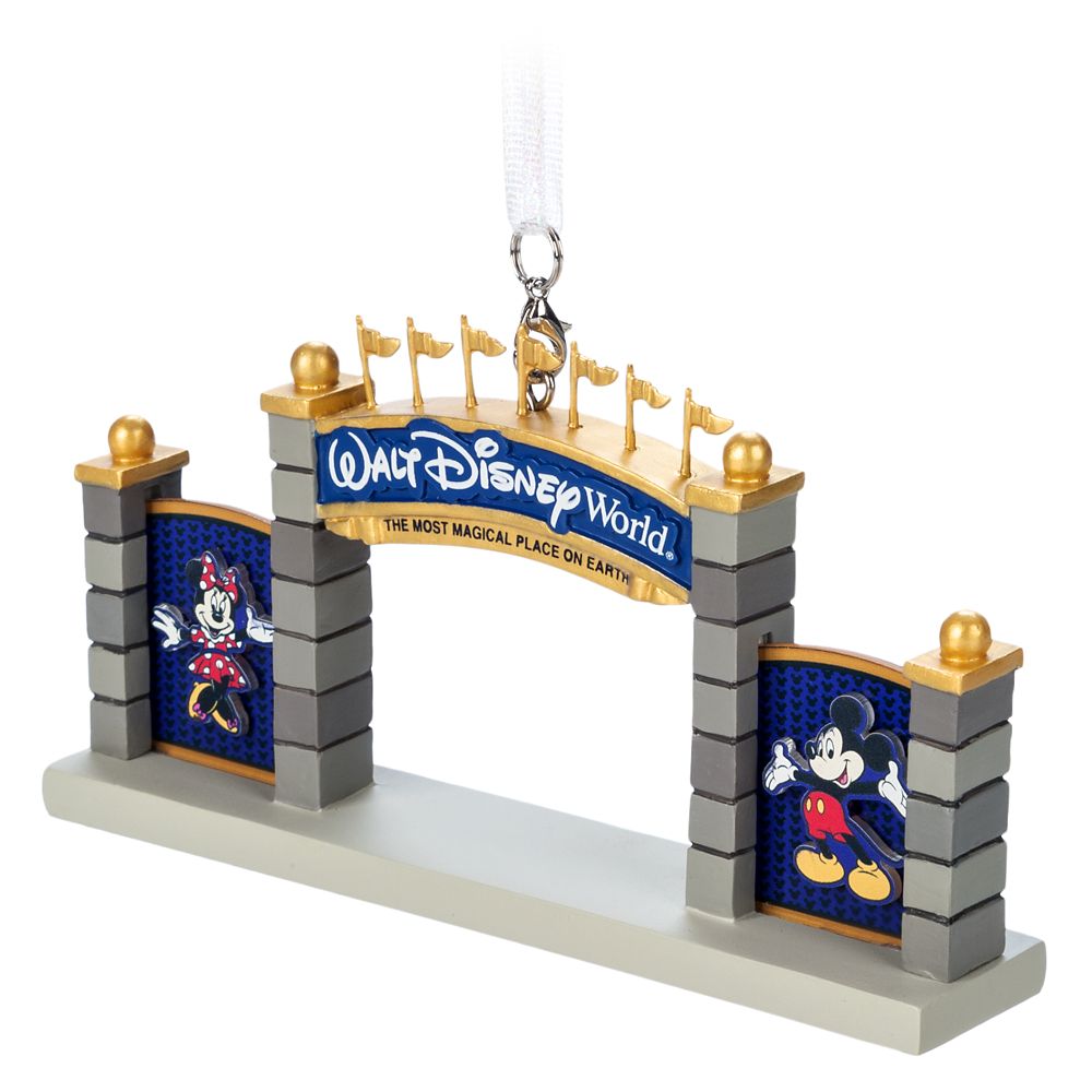 Walt Disney World Main Gate Sketchbook Ornament