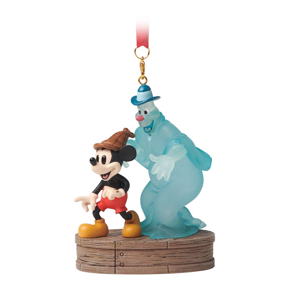 Mickey Mouse and Ghost Halloween Light-Up Ornament &ndash; Lonesome Ghosts