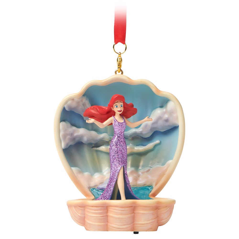 Ariel Light-Up Living Magic Sketchbook Ornament – The Little Mermaid