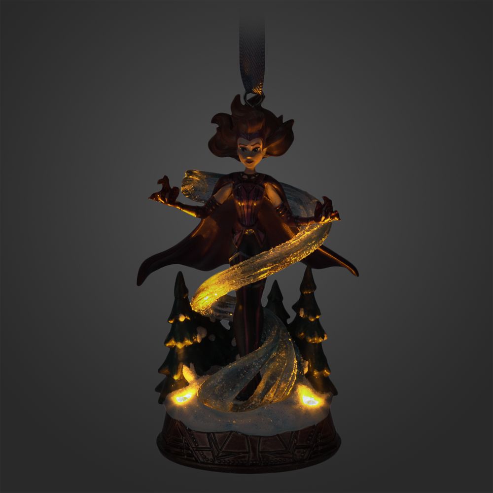 Scarlet Witch Light-Up Living Magic Sketchbook Ornament