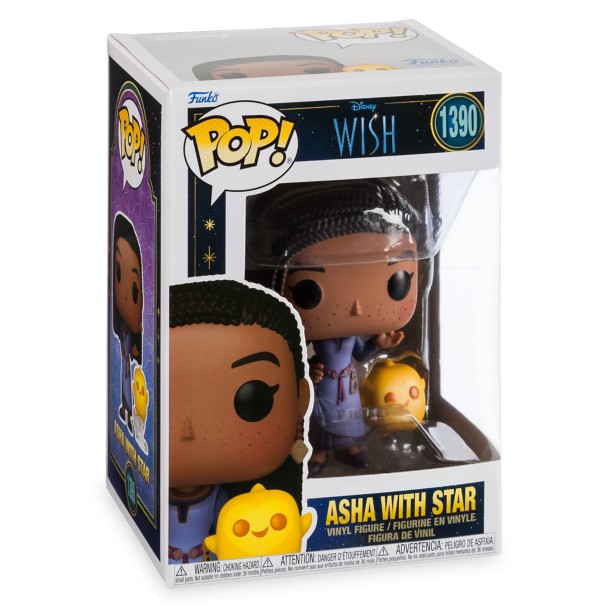 Asha with Star Funko Pop! Vinyl – Wish | Disney Store Asha with Star Funko Pop! Vinyl – Wish | Disney Store