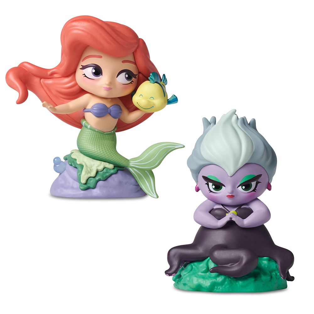 Ariel and Ursula Vinyl Figurine Set by Stacey Aoyama – Disney Designer Showcase – The Little Mermaid – D23: The Ultimate Disney Fan Event