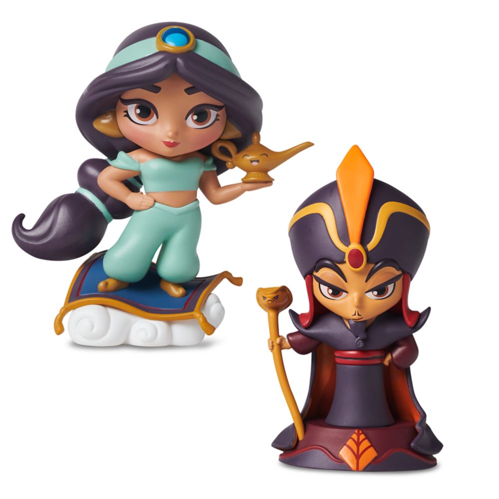 Jasmine and Jafar Vinyl Figurine Set by Stacey Aoyama – Disney Designer Showcase – Aladdin – D23: The Ultimate Disney Fan Event