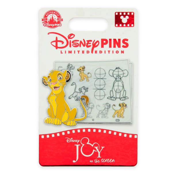 Simba Pin – The Lion King – Joy on the Screen – Limited Simba Pin – The Lion King – Joy on the Screen – Limited