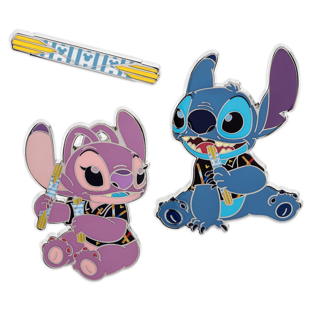 Stitch Attacks Snacks Pin Set  Churro  October  Limited Release Official shopDisney