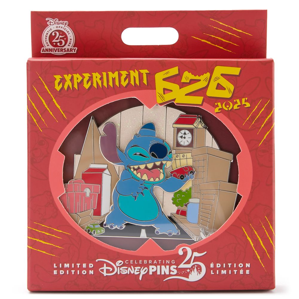 Stitch Experiment 626 Mini Jumbo Pin – 626 Day 2025 – Limited Edition