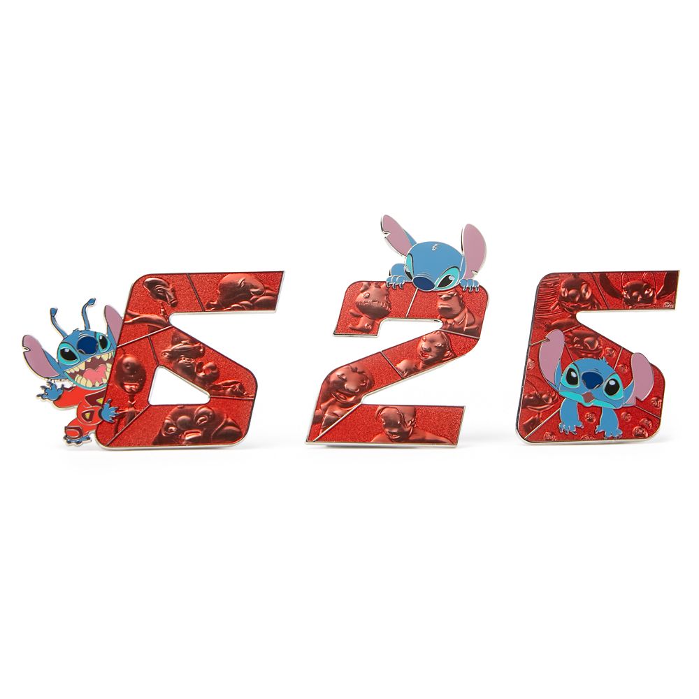 Stitch Experiment 626 Pin Set – 626 Day 2025 – Limited Edition