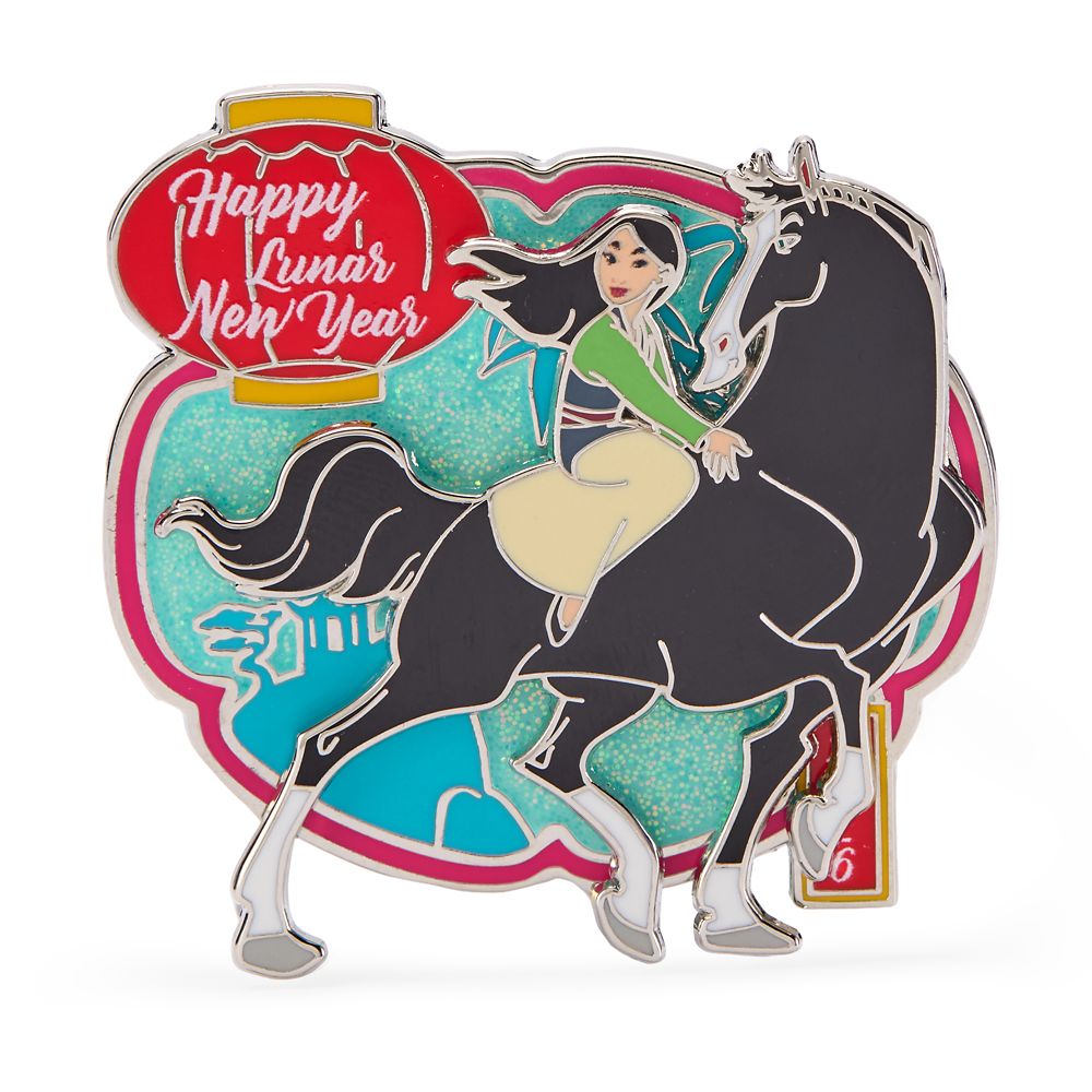 Mulan and Khan Lunar New Year 2026 Pin &ndash; Mulan &ndash; Limited Release