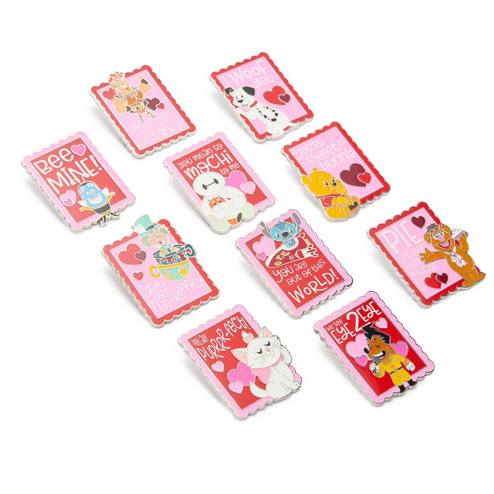 Disney Valentine's Day 2026 Mystery Pin Blind Pack &ndash;&nbsp;2-Pc. &ndash; Limited Release