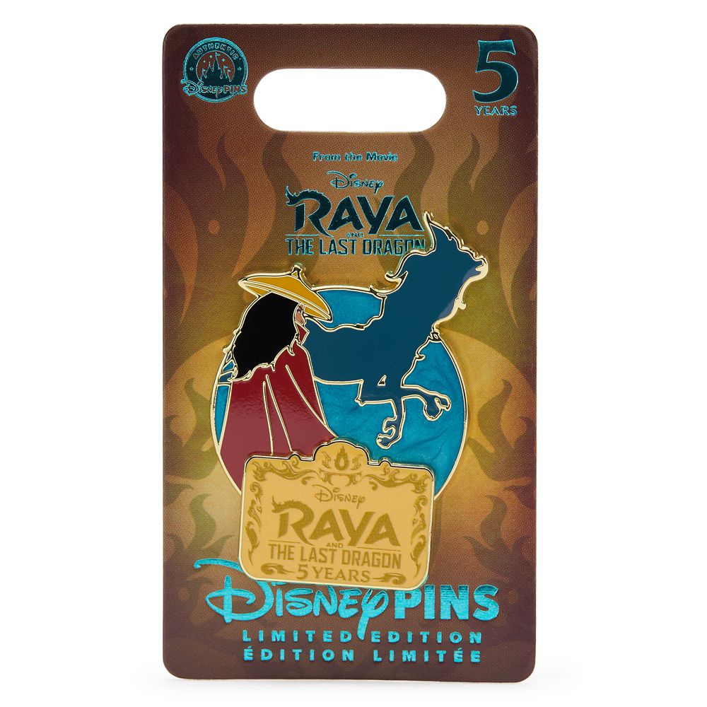 Raya and the Last Dragon 5th Anniversary Pin &ndash; Limited Edition