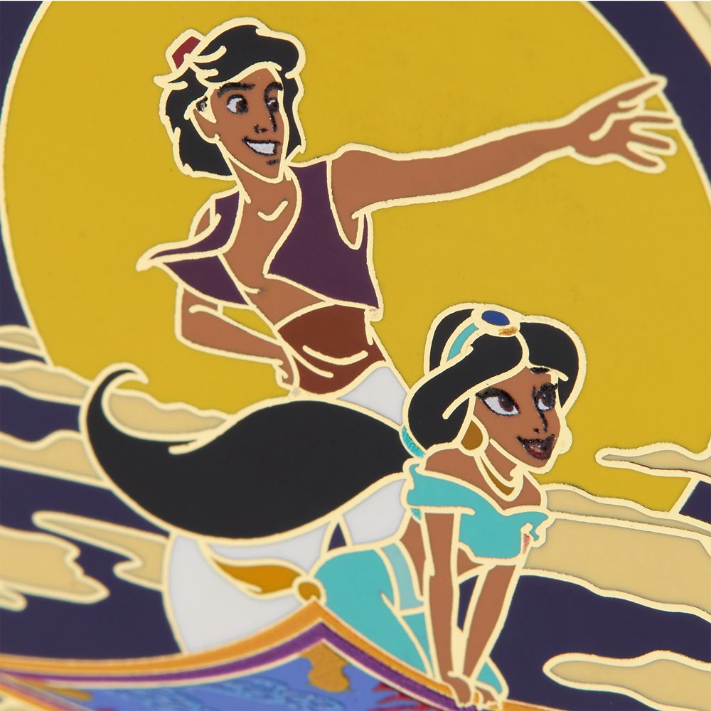 Aladdin Magnetic Pin &ndash; Disney Artist Collection by Jes Willis &ndash; Limited Edition