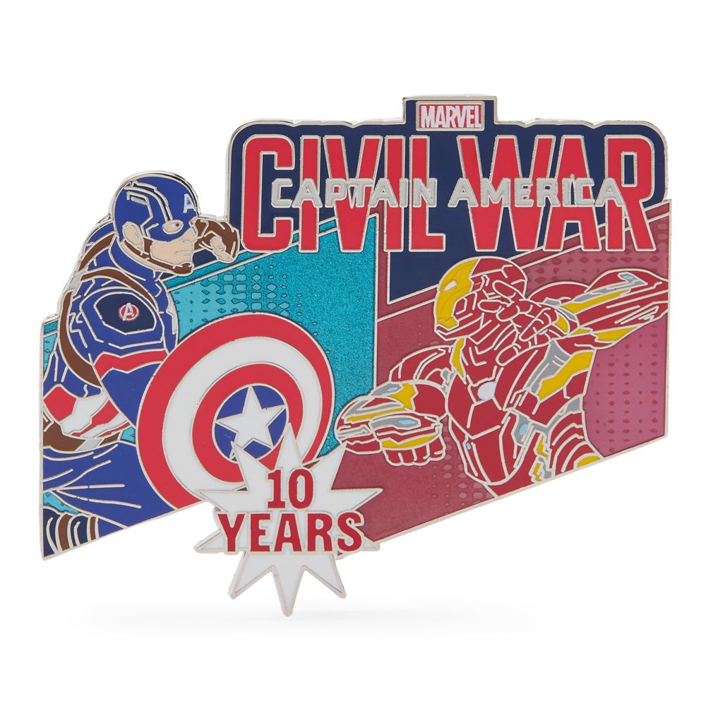 Captain America: Civil War 10th Anniversary Pin &ndash; Limited Release