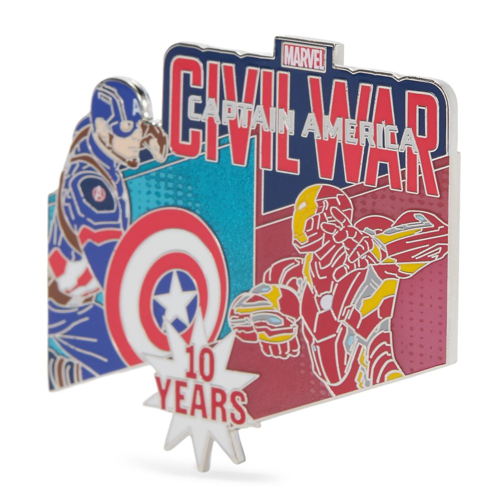 Captain America: Civil War 10th Anniversary Pin &ndash; Limited Release