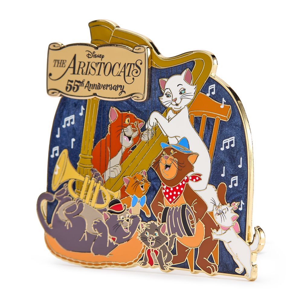 The Aristocats 55th Anniversary Mini Jumbo Pin &ndash; Limited Edition