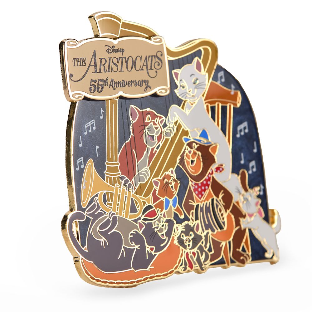 The Aristocats 55th Anniversary Mini Jumbo Pin &ndash; Limited Edition