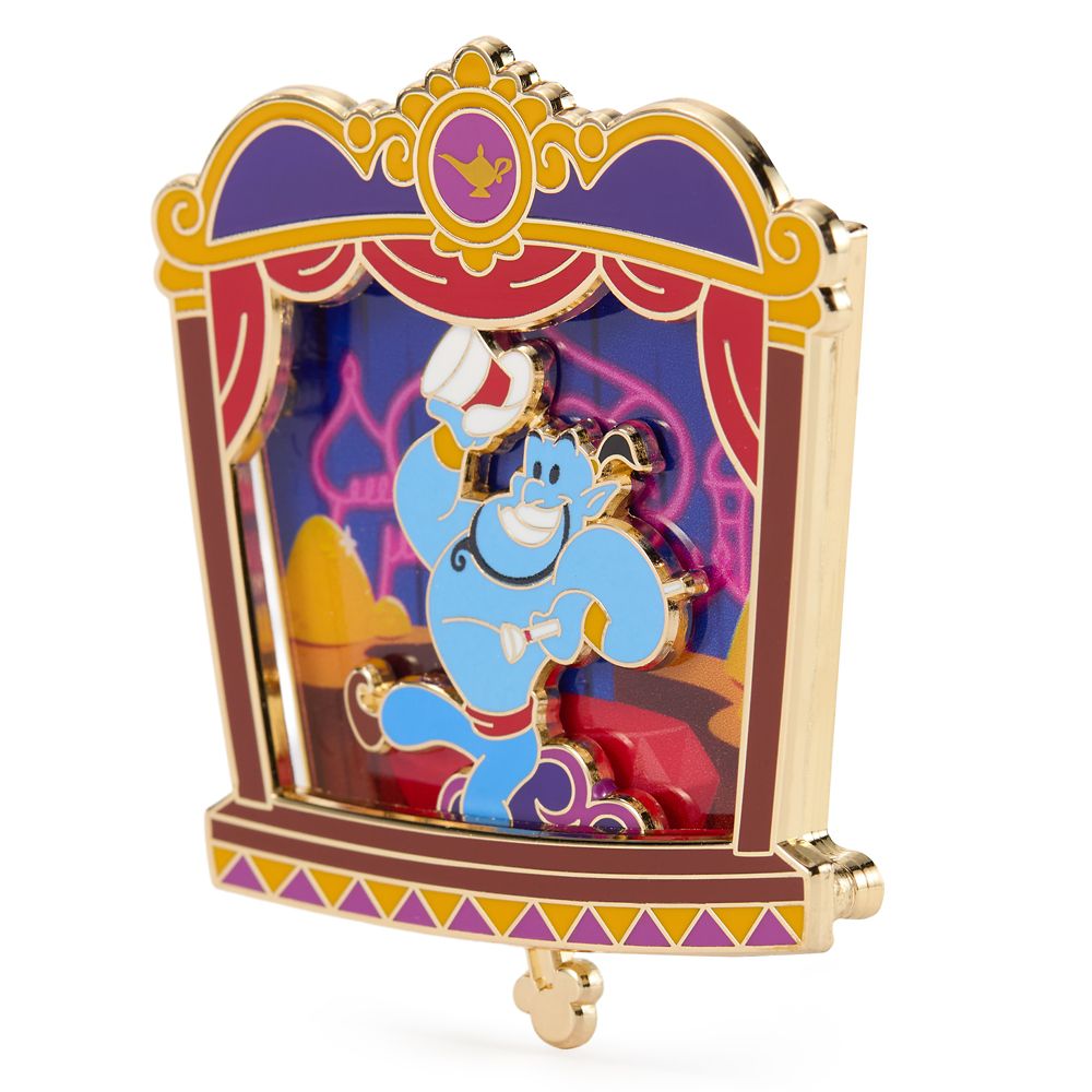Genie Dancing Pin &ndash; Aladdin &ndash; Disney Magical Theater &ndash; Limited Edition