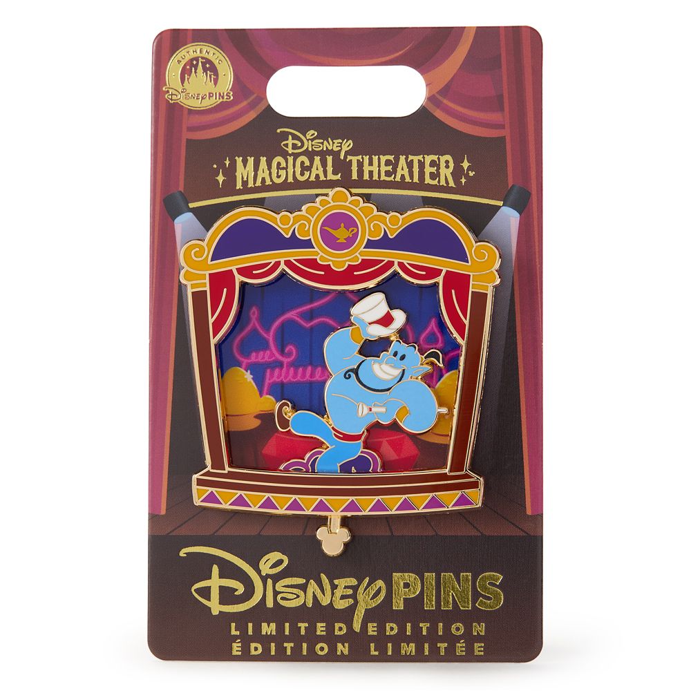 Genie Dancing Pin &ndash; Aladdin &ndash; Disney Magical Theater &ndash; Limited Edition
