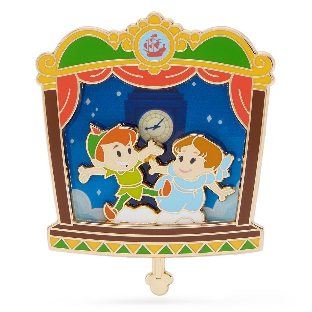 Peter Pan Slider Pin &ndash; Disney Magical Theater &ndash; Limited Edition