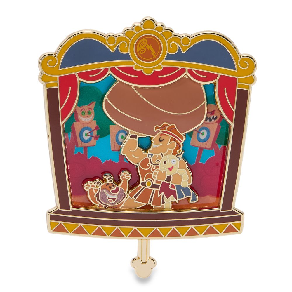 Hercules and Phil Slider Pin &ndash; Hercules &ndash; Disney Magical Theater &ndash; Limited Edition