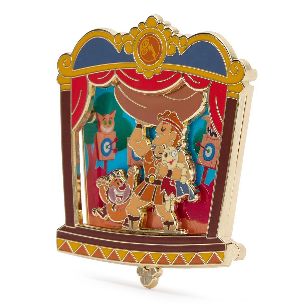 Hercules and Phil Slider Pin &ndash; Hercules &ndash; Disney Magical Theater &ndash; Limited Edition