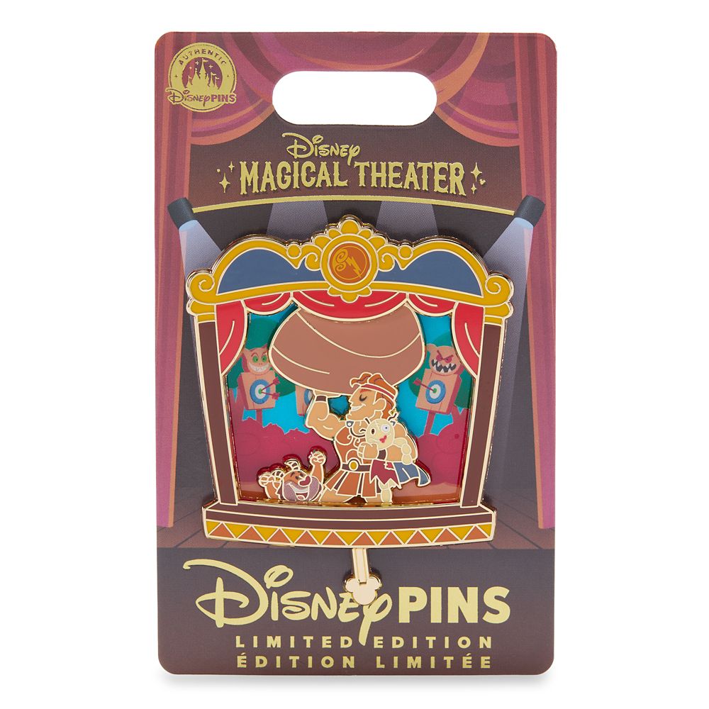 Hercules and Phil Slider Pin &ndash; Hercules &ndash; Disney Magical Theater &ndash; Limited Edition