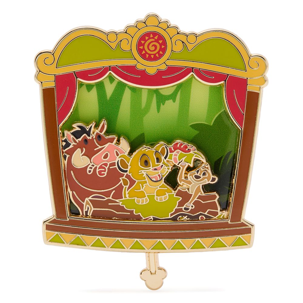 Simba, Timon and Pumbaa Slider Pin &ndash; The Lion King &ndash; Disney Magical Theater &ndash; Limited Edition