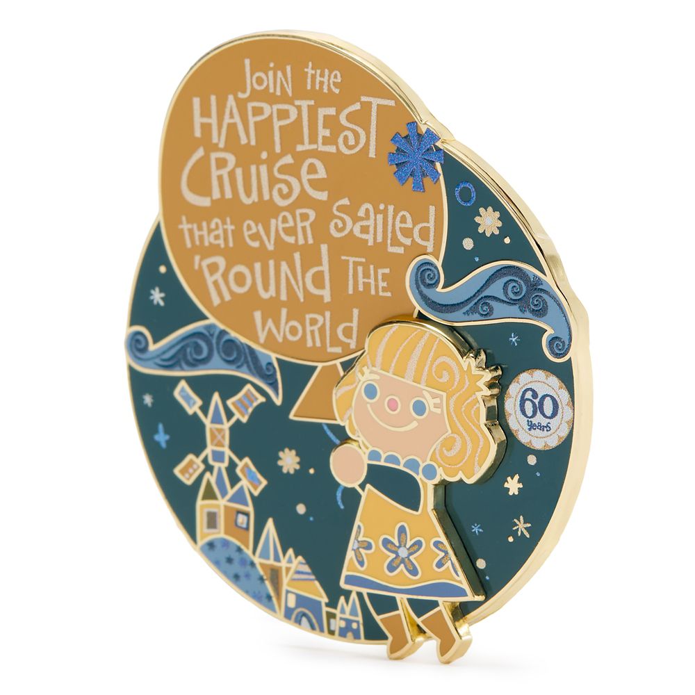 ''it's a small world'' 60th Anniversary Pin &ndash; Limited Release