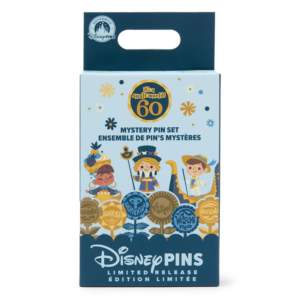 ''it's a small world'' 60th Anniversary Mystery Pin Blind Pack &ndash; 2-Pc. &ndash; Limited Release