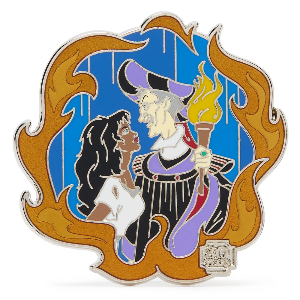 Esmeralda and Frollo Pin &ndash; The Hunchback of Notre Dame 30th Anniversary &ndash; Limited Release