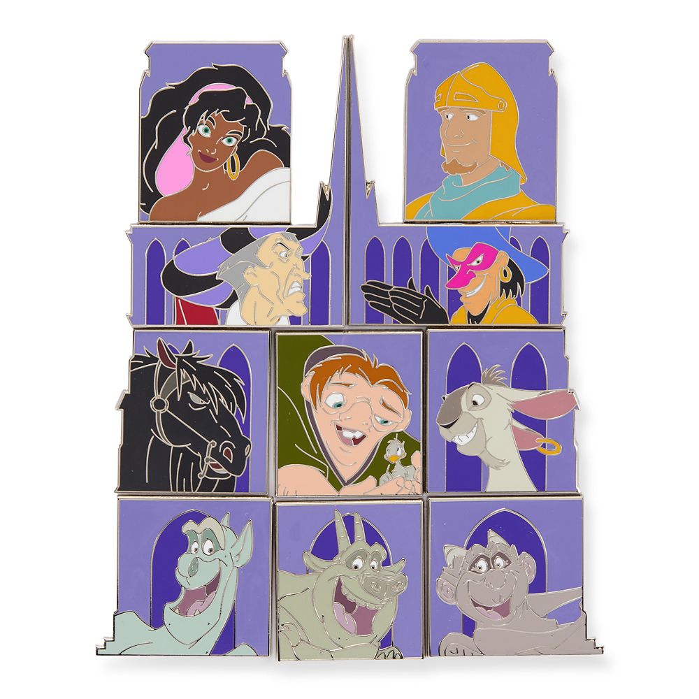 The Hunchback of Notre Dame 30th Anniversary Mystery Pin Blind Pack &ndash; 2-Pc. &ndash; Limited Release