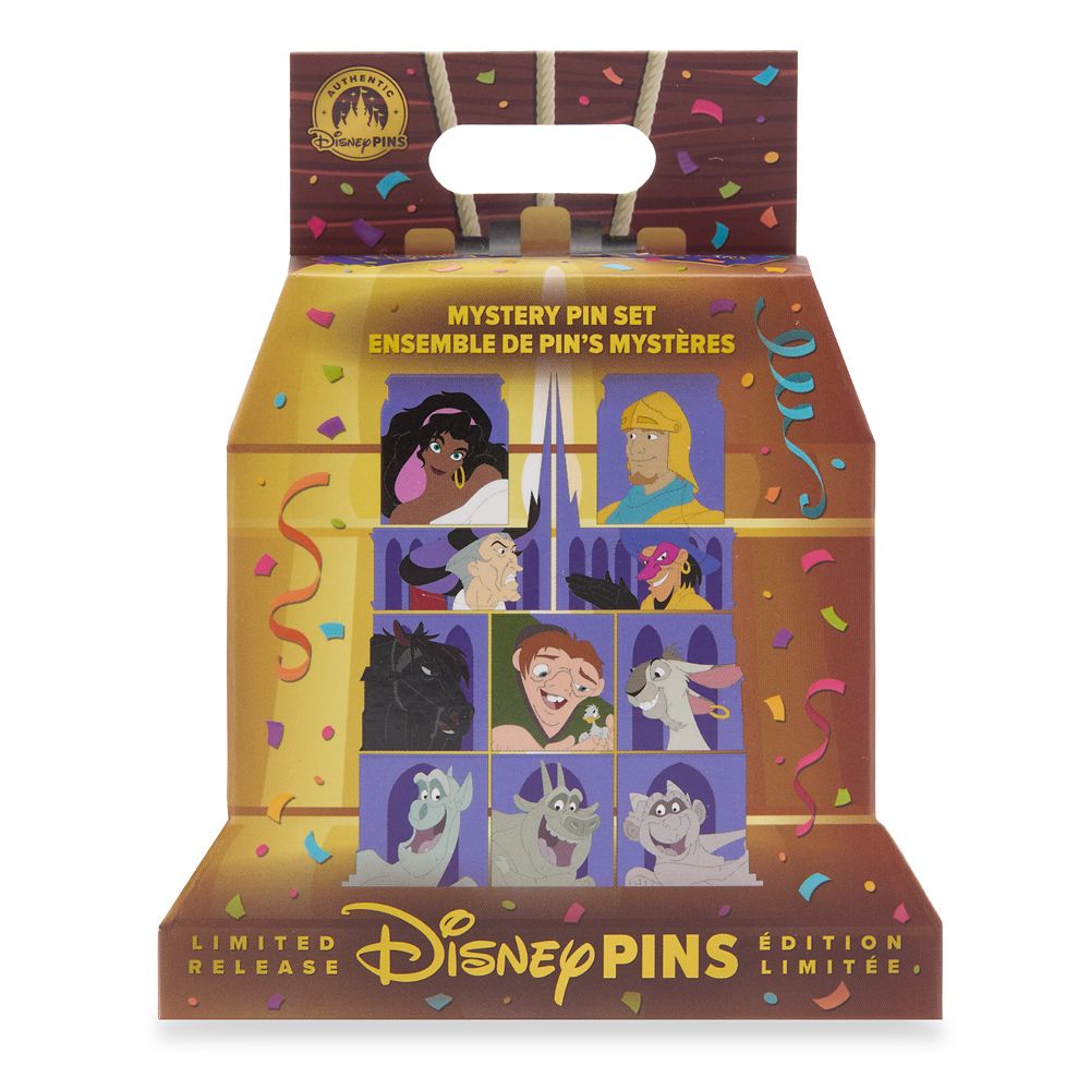 The Hunchback of Notre Dame 30th Anniversary Mystery Pin Blind Pack &ndash; 2-Pc. &ndash; Limited Release