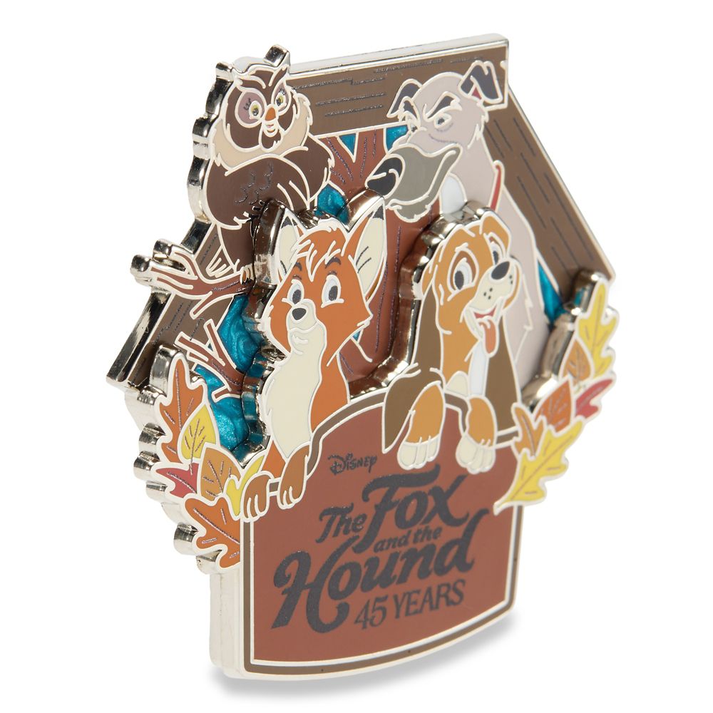 The Fox and the Hound 45th Anniversary Pin Set &ndash; Limited Edition