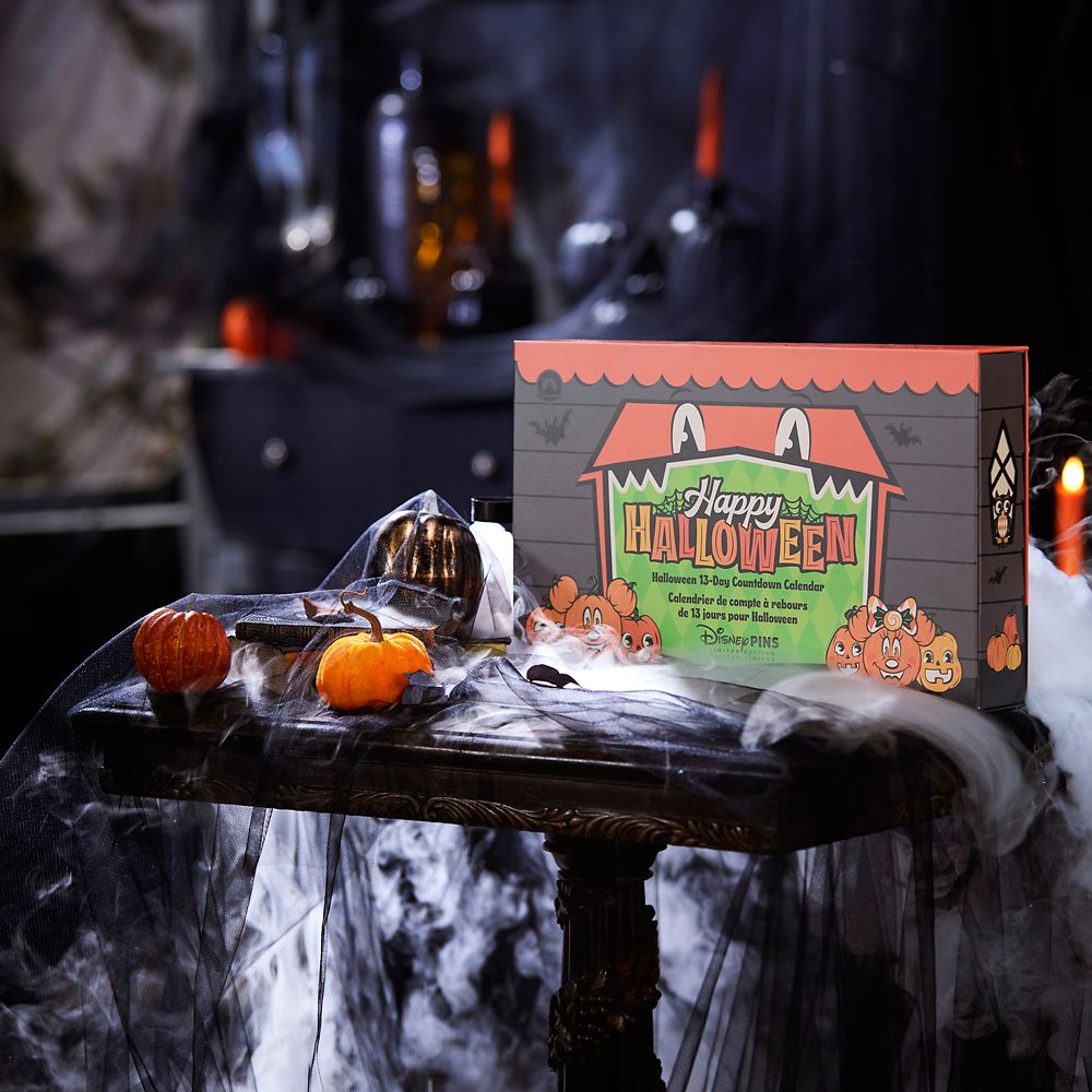Mickey Mouse and Friends 13-Day Halloween Countdown Calendar Mystery Pin Set &ndash; Limited Edition
