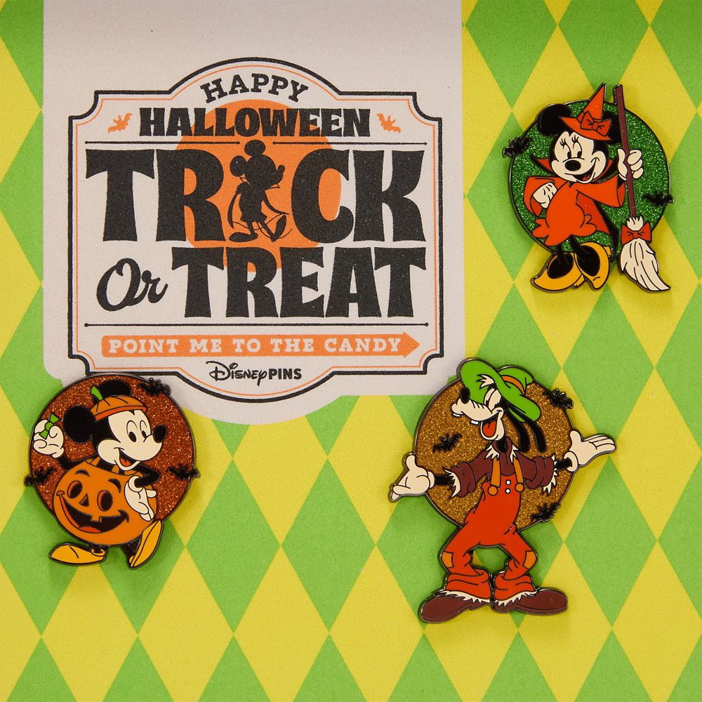 Mickey Mouse and Friends 13-Day Halloween Countdown Calendar Mystery Pin Set &ndash; Limited Edition